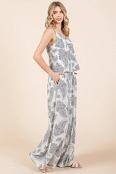 Paisley Print Cami and Pants Set Mittoshop